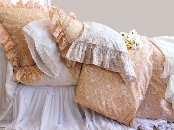 New! Country Bouquet Bedding - Biscuit