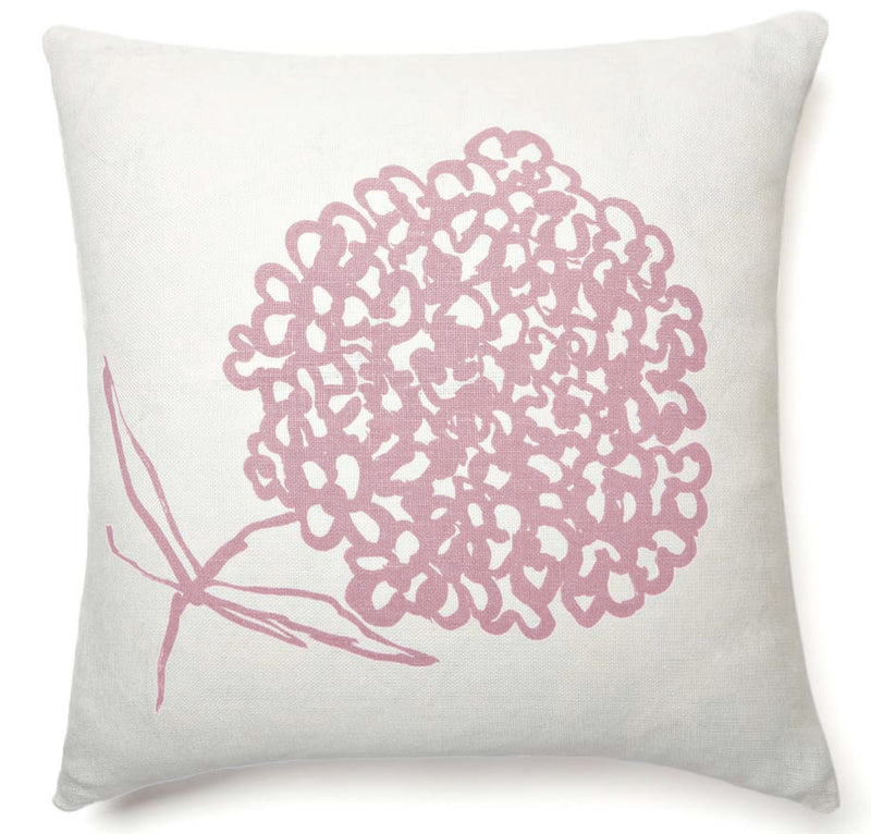 Cheri Pillow by Andrea Bernstein - Rose Blush - Linen Salvage Et Cie