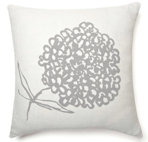 Cheri Pillow by Andrea Bernstein - Mist - Linen Salvage Et Cie