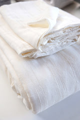 Soft Texture Duvet Set-Antique White