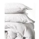 NEW! Super Comfy Soft Cotton Popcorn Cloud Texture Duvet Set - White - Linen Salvage Et Cie